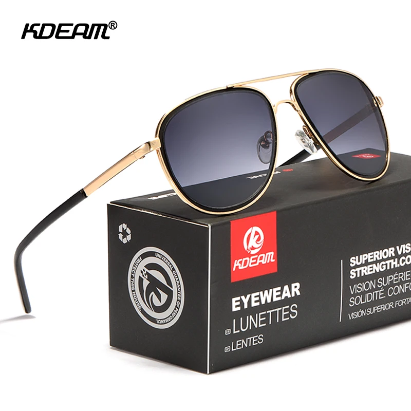 KDEAM Legend Pilot Sunglasses Women Electrolytic Gold Design Oversized 60mm Sun Glasses gafas de sol KD1580
KDEAM Legend Pilot Sunglasses Women Electrolytic Gold Design Oversized 60mm Sun Glasses gafas de sol KD1580