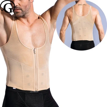 PRAYGER Magnetic Slimming Body Shaper Men Control Belly Back Support Tops tummy trimmer corset hold abdomen shapers
PRAYGER Magnetic Slimming Body Shaper Men Control Belly Back Support Tops tummy trimmer corset hold abdomen shapers
