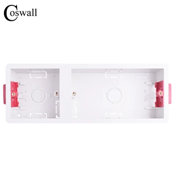 Coswall 86 + 146 Type Dry Lining Box For Gypsum Board Plasterboad Drywall 35mm Depth Wall Switch BOX Wall Socket Cassette
Coswall 86 + 146 Type Dry Lining Box For Gypsum Board Plasterboad Drywall 35mm Depth Wall Switch BOX Wall Socket Cassette
