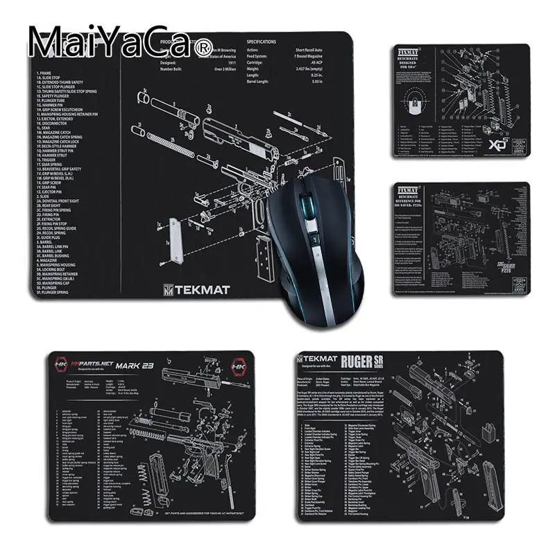 MaiYaCa Custom Skin cs go gun M14 AR15 AK47 Rubber Mouse Durable Desktop Mousepad Office Tool Gift Mouse Mat Pad gamer for cs go
MaiYaCa Custom Skin cs go gun M14 AR15 AK47 Rubber Mouse Durable Desktop Mousepad Office Tool Gift Mouse Mat Pad gamer for cs go