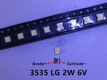 500 PCS For LG LED LCD Backlight TV Application High Power LED LED LCD TV Backlight LED Backlight 2W 6V 3535 Cool white
500 PCS For LG LED LCD Backlight TV Application High Power LED LED LCD TV Backlight LED Backlight 2W 6V 3535 Cool white