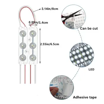 LED Module Light Cool White Super Bright 5630 LED Storefront Lights for Advertising Showcase Store Display Letter Sign ST226
LED Module Light Cool White Super Bright 5630 LED Storefront Lights for Advertising Showcase Store Display Letter Sign ST226