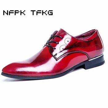 large size men casual breathable wedding party work formal dress cow leather shoes pointed toe oxfords shoe sapatos masculino
large size men casual breathable wedding party work formal dress cow leather shoes pointed toe oxfords shoe sapatos masculino