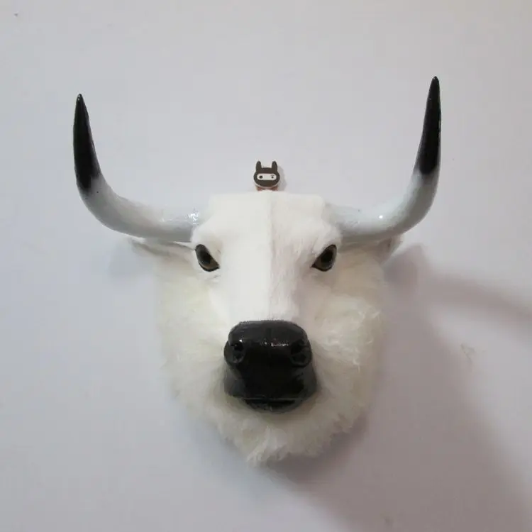 Simulation white cow's head polyethylene&furs cow's head model funny gift about 34cmx36cmx23cm
Simulation white cow's head polyethylene&furs cow's head model funny gift about 34cmx36cmx23cm