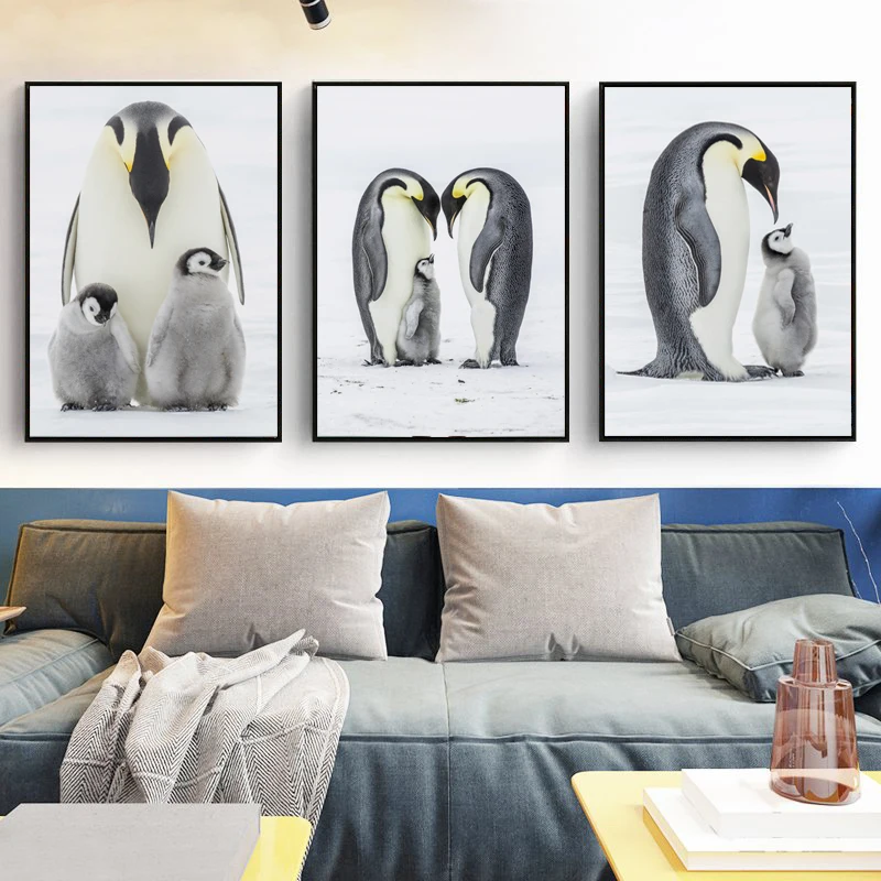 True Shoot Warmth Cute Penguin Family Canvas Art Painting Print Picture Poster Wall Living Room Bedroom Home Decoration Murals
True Shoot Warmth Cute Penguin Family Canvas Art Painting Print Picture Poster Wall Living Room Bedroom Home Decoration Murals