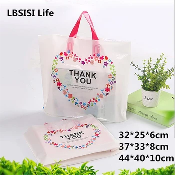 LBSISI Life 5pcs White Thank You Plastic Gift Handbag For Children's Gift Women's Clothing Gift Packing Bag
LBSISI Life 5pcs White Thank You Plastic Gift Handbag For Children's Gift Women's Clothing Gift Packing Bag