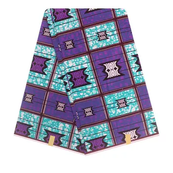 Newest Purple&Blue African Textile Osikani Metallic Wax Prints Ankara Kitenge Fabric For Ethnic Clothing 6 Yards DF-124
Newest Purple&Blue African Textile Osikani Metallic Wax Prints Ankara Kitenge Fabric For Ethnic Clothing 6 Yards DF-124