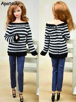 High Quality Handmade Doll Accessories Knitted Sweater Tops Coat Dress Clothes For Barbie Dollhouse Gifts For Girls Kids Toy
High Quality Handmade Doll Accessories Knitted Sweater Tops Coat Dress Clothes For Barbie Dollhouse Gifts For Girls Kids Toy
