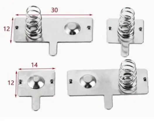 50sets No.5 battery shrapnel AA battery spring piece 5#spring Toy remote control battery contact piece 14*12
50sets No.5 battery shrapnel AA battery spring piece 5#spring Toy remote control battery contact piece 14*12