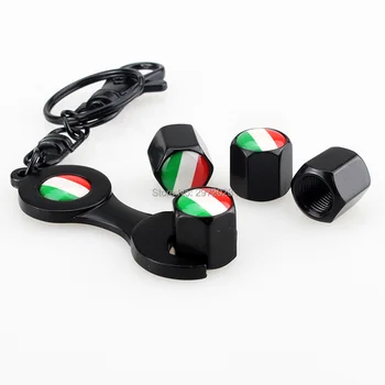 40 x Car Styling Stainless Steel Zinc Alloy Wheel Tire Valve Stems Caps Italy Flag Universal Fit With Mini Wrench Key Chain
40 x Car Styling Stainless Steel Zinc Alloy Wheel Tire Valve Stems Caps Italy Flag Universal Fit With Mini Wrench Key Chain