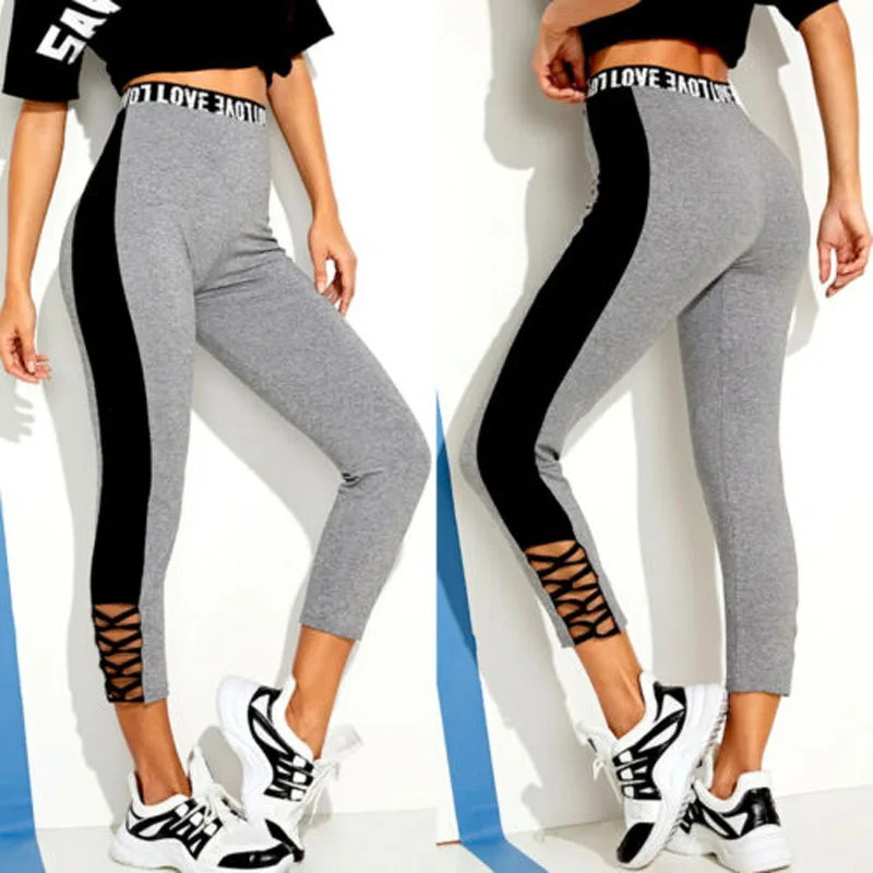 2019 New Brand Fashion Women High Waist Joggers Tracksuit Bottoms Trousers Gym Jogging Pants length
2019 New Brand Fashion Women High Waist Joggers Tracksuit Bottoms Trousers Gym Jogging Pants length