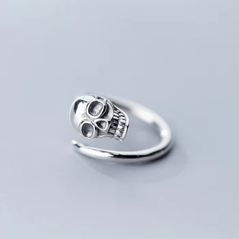 Punk Skull Ring 925 Silver Jewelry Vintage Charm Simple Joyas Haut Bague Femme Aneis Ladies Ring Boho Knuckle Rings for Women
Punk Skull Ring 925 Silver Jewelry Vintage Charm Simple Joyas Haut Bague Femme Aneis Ladies Ring Boho Knuckle Rings for Women