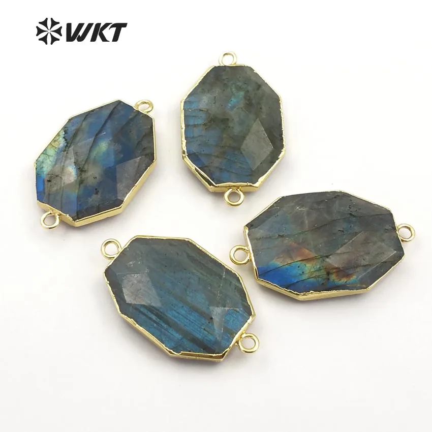 WT-C263 New arrival Special design Natural labradorite stone Connector smooth Metal Plated Irregular For Fashion women Jewelry
WT-C263 New arrival Special design Natural labradorite stone Connector smooth Metal Plated Irregular For Fashion women Jewelry