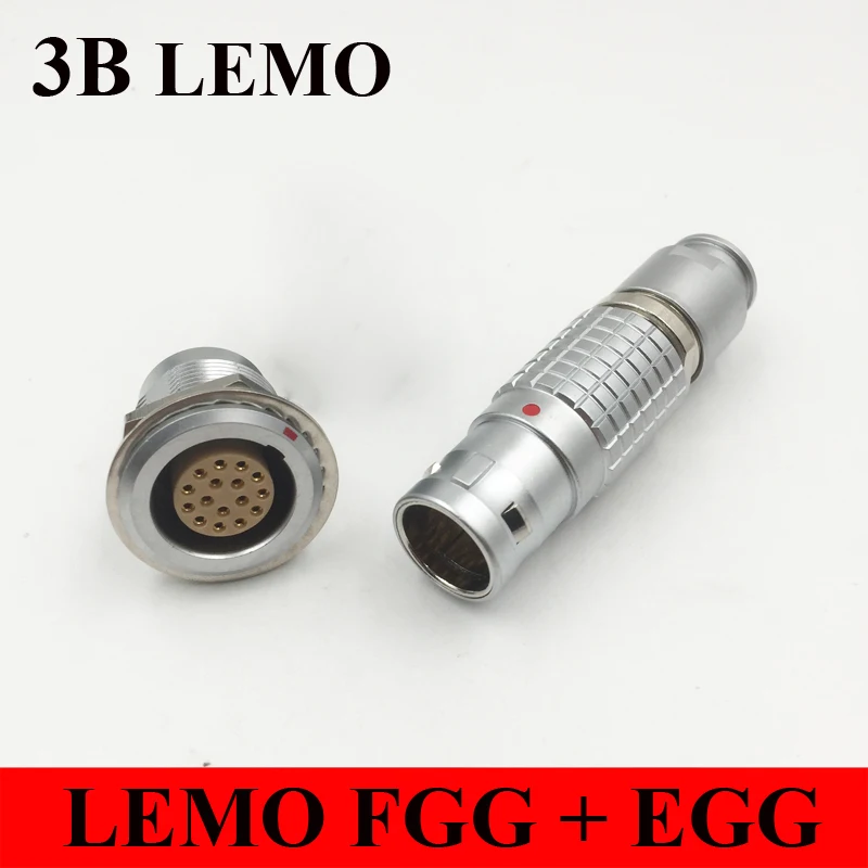 LEMO 3B Connector FGG EGG 3B 3 4 7 8 10 12 14 16 18 20 24 26 30 Pin M18 Connector Plug Socket FGG.3B EGG.3B
LEMO 3B Connector FGG EGG 3B 3 4 7 8 10 12 14 16 18 20 24 26 30 Pin M18 Connector Plug Socket FGG.3B EGG.3B