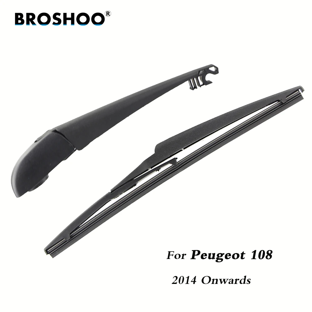 BROSHOO Car Rear Wiper Blade Blades Back Windscreen Wiper Arm For Peugeot 108 Hatchback (2014 Onwards) 305mm Auto Styling
BROSHOO Car Rear Wiper Blade Blades Back Windscreen Wiper Arm For Peugeot 108 Hatchback (2014 Onwards) 305mm Auto Styling