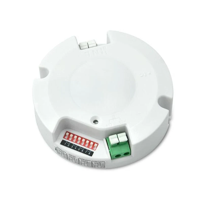 220-240Vac To 28-52Vdc Circular Microwave Motion Sensor On/Off 12W-16W LED Light Switch Induction Microwave Smart Motion Sensor
220-240Vac To 28-52Vdc Circular Microwave Motion Sensor On/Off 12W-16W LED Light Switch Induction Microwave Smart Motion Sensor