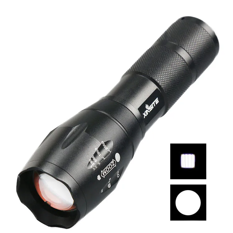 T6 LED Flashlight 18650 Torch Lamp Light 5-Modes Adjustable Bike Flash Light Lamp Super Bright Torch
T6 LED Flashlight 18650 Torch Lamp Light 5-Modes Adjustable Bike Flash Light Lamp Super Bright Torch