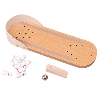 Mini Children Wooden Desktop Bowling Toy Parenting Interaction Fun Intelligence Development Gift For Kids AN88
Mini Children Wooden Desktop Bowling Toy Parenting Interaction Fun Intelligence Development Gift For Kids AN88
