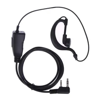 Alloet 2Pin 11 mm PTT Mic Headset Earphone Earpiece for Kenwood Baofeng Walkie Talkie Accessories
Alloet 2Pin 11 mm PTT Mic Headset Earphone Earpiece for Kenwood Baofeng Walkie Talkie Accessories