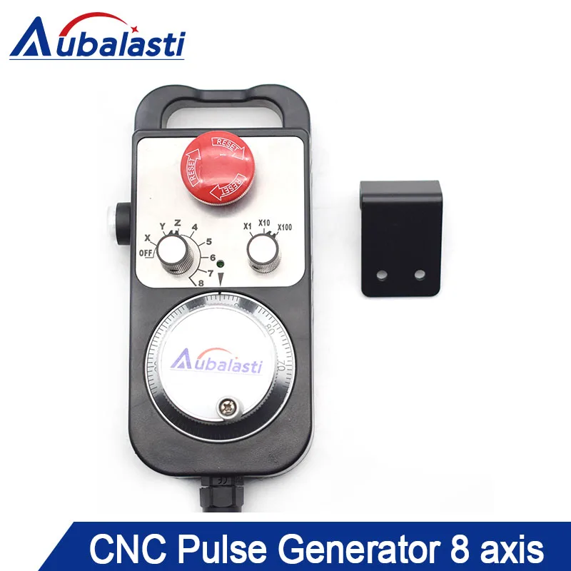 CNC Pulse Generator 8 Axis MPG Pendant Handwheel & Emergency Stopmanual pulse generator MPG for Siemens MITSUBISHI FANUC etc
CNC Pulse Generator 8 Axis MPG Pendant Handwheel & Emergency Stopmanual pulse generator MPG for Siemens MITSUBISHI FANUC etc