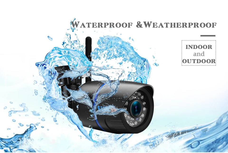 BESDER Yoosee Wifi IP Camera 720P 960P 1080P Wireless Wired ONVIF P2P CCTV Bullet Outdoor Camera With SD Card Slot Max 64G
