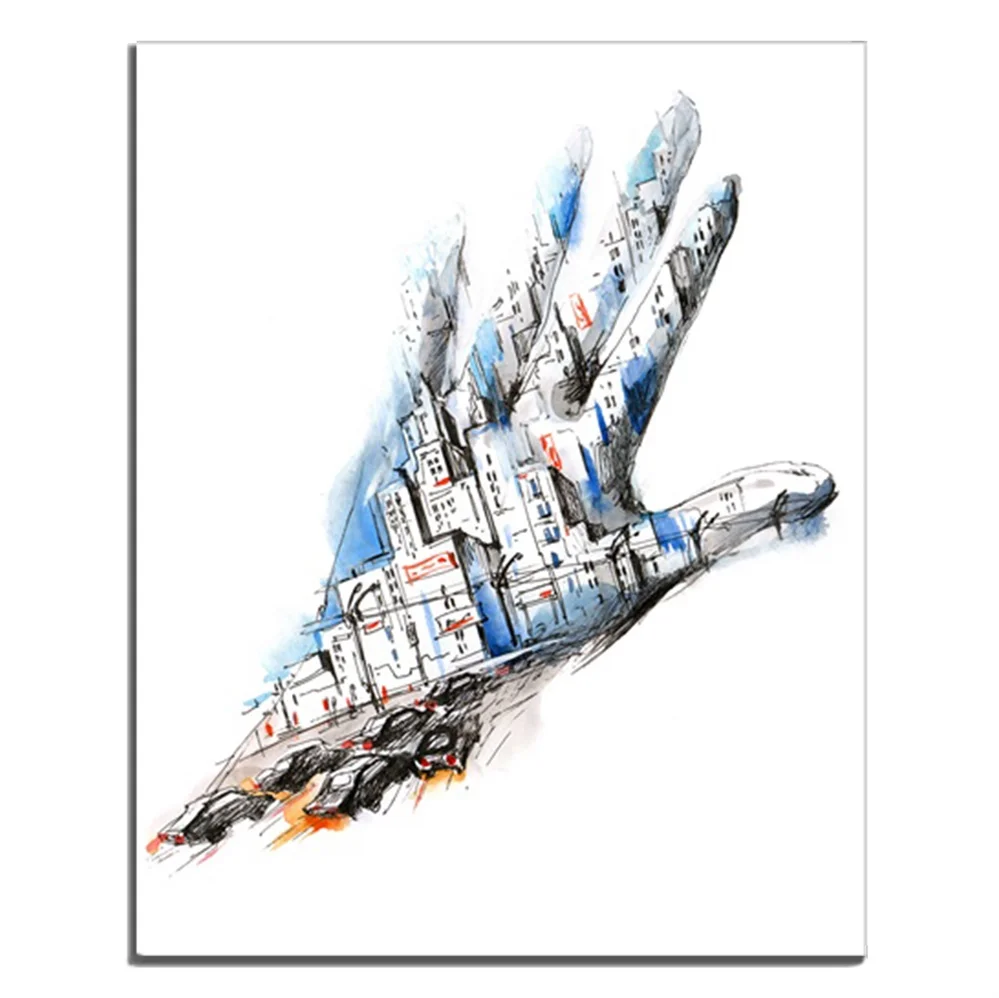 Water Color Hand City Landscape Abstract Canvas Decorative Wall Artwork For Home Living Room Bedroom Office Decoration No Frame
Water Color Hand City Landscape Abstract Canvas Decorative Wall Artwork For Home Living Room Bedroom Office Decoration No Frame
