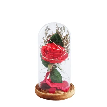 1-10pcs Europe Simulation Rose LED Glass Cover Lamp Crafts Creative Bionic Flower Micro Landscape Home Decoration Figurines
1-10pcs Europe Simulation Rose LED Glass Cover Lamp Crafts Creative Bionic Flower Micro Landscape Home Decoration Figurines