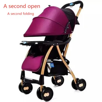 One-button folding baby stroller light and handy folding umbrella car can sit or lie in winter and summer stroller
One-button folding baby stroller light and handy folding umbrella car can sit or lie in winter and summer stroller