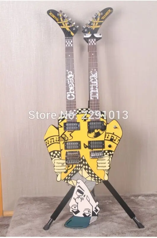 New Arrival Best Quality Rick Nielsen Uncle Dick Guitar With Best workmanship Free shipping
New Arrival Best Quality Rick Nielsen Uncle Dick Guitar With Best workmanship Free shipping