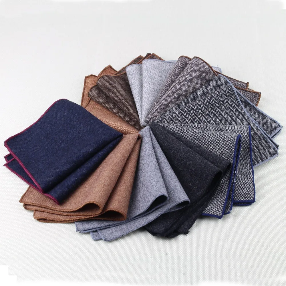Высококачественные шарфы платочки винтажные мужские карманные Квадратные