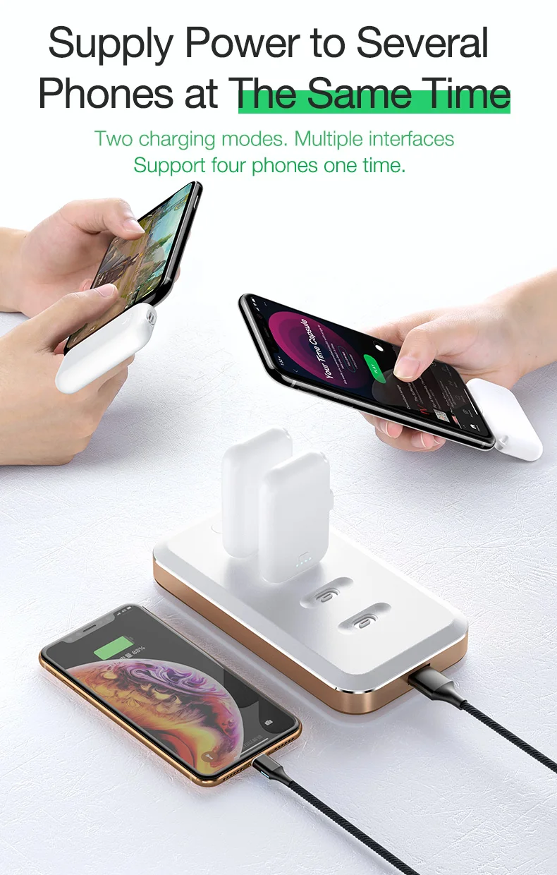 Magnetic Wireless Power Bank Portable Charger External Battery (6)