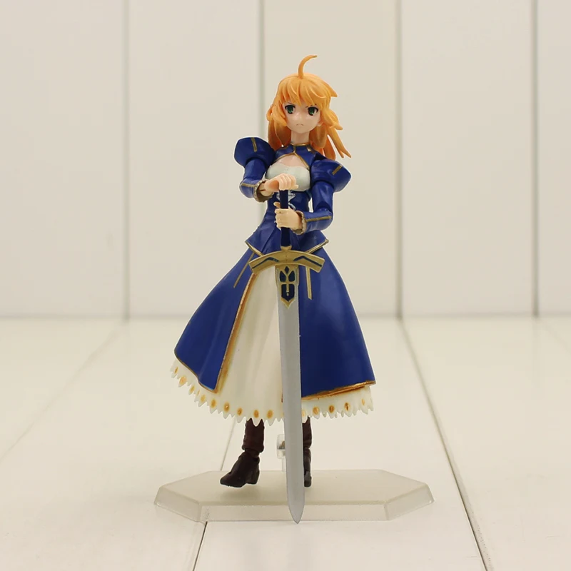 14cm Fate Stay Night Saber Action Figure Saber With Sword Figma EX 025 Beauty Model Toy for Kids
14cm Fate Stay Night Saber Action Figure Saber With Sword Figma EX 025 Beauty Model Toy for Kids