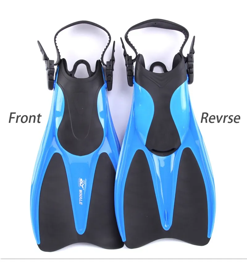 Whale Professional Adjustable Diving Swimming Webbed Fins Flippers Sadoun.com