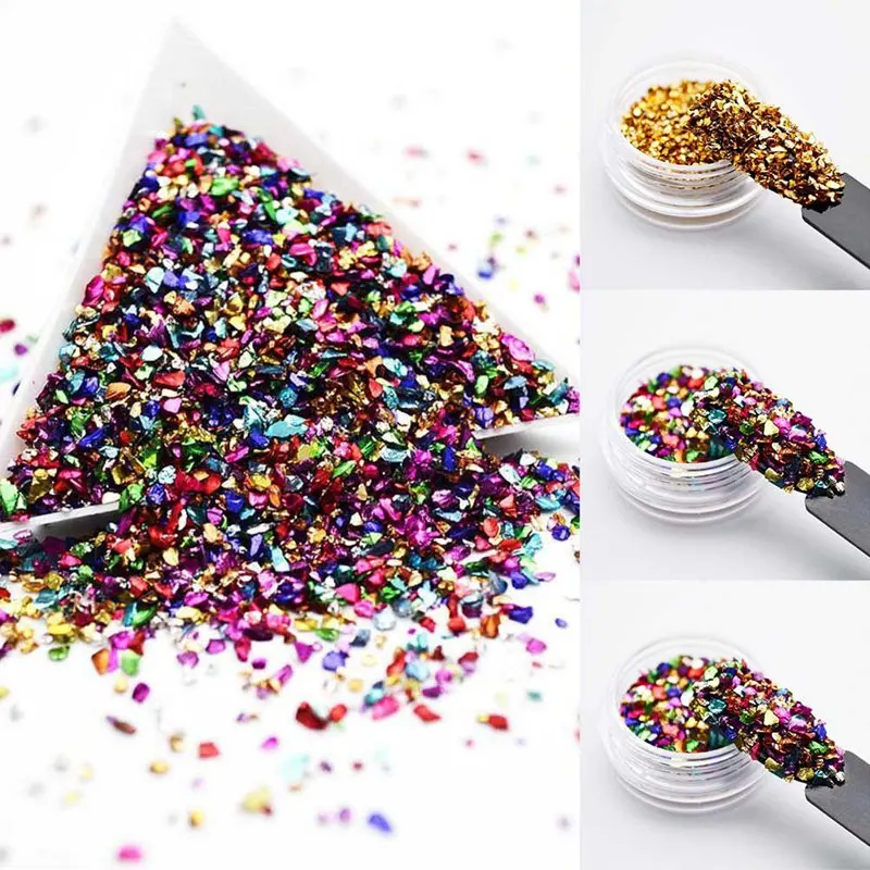 Natural Small Gravel Sequin Nail Glitter Art Decoration Ultra-fine Glitters Mix NailMAD 3D Glitter Powder
Natural Small Gravel Sequin Nail Glitter Art Decoration Ultra-fine Glitters Mix NailMAD 3D Glitter Powder