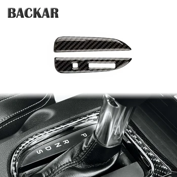 BACKAR 1pcs Carbon Fiber Gears Knob Panel Frame Car Styling Covers Interior Stickers For Ford Mustang GT500 GT 350 Accessories
BACKAR 1pcs Carbon Fiber Gears Knob Panel Frame Car Styling Covers Interior Stickers For Ford Mustang GT500 GT 350 Accessories