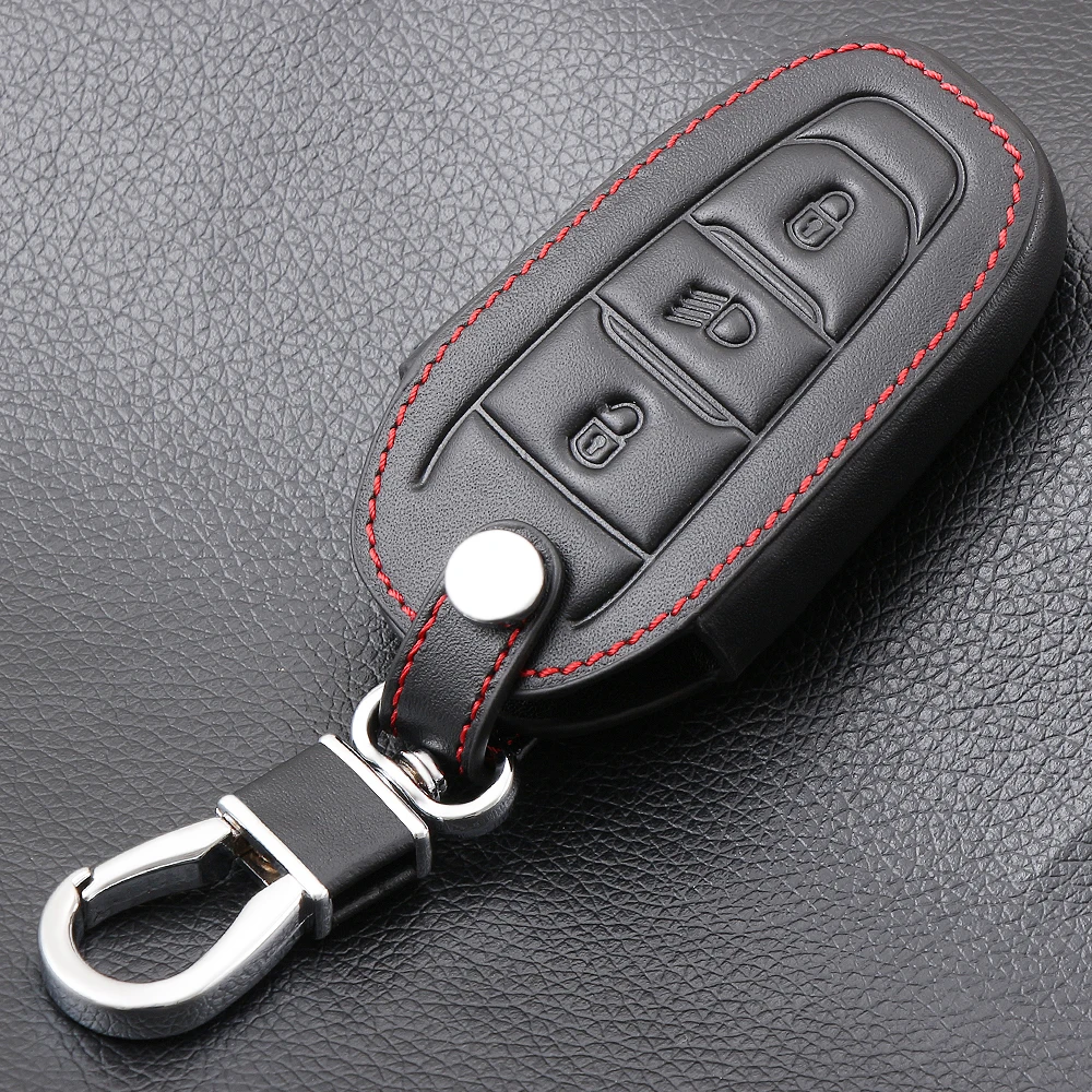 AndyGo Leather Car Key Case Cover holder For Peugeot 508 307 2008 3008 4008 407 408 For Citroen C5 C6 C4 CACTUS C3XR smart key
AndyGo Leather Car Key Case Cover holder For Peugeot 508 307 2008 3008 4008 407 408 For Citroen C5 C6 C4 CACTUS C3XR smart key