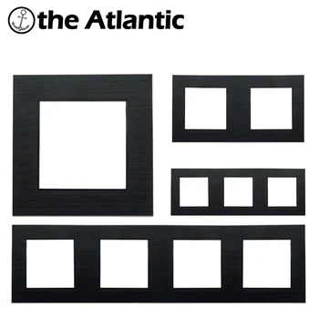 GY Series- DIY Custom For Wall Switch Socket Only Black Aluminum Metal Panel Frame Singel,Double,Triple,Quadruple Panel
GY Series- DIY Custom For Wall Switch Socket Only Black Aluminum Metal Panel Frame Singel,Double,Triple,Quadruple Panel