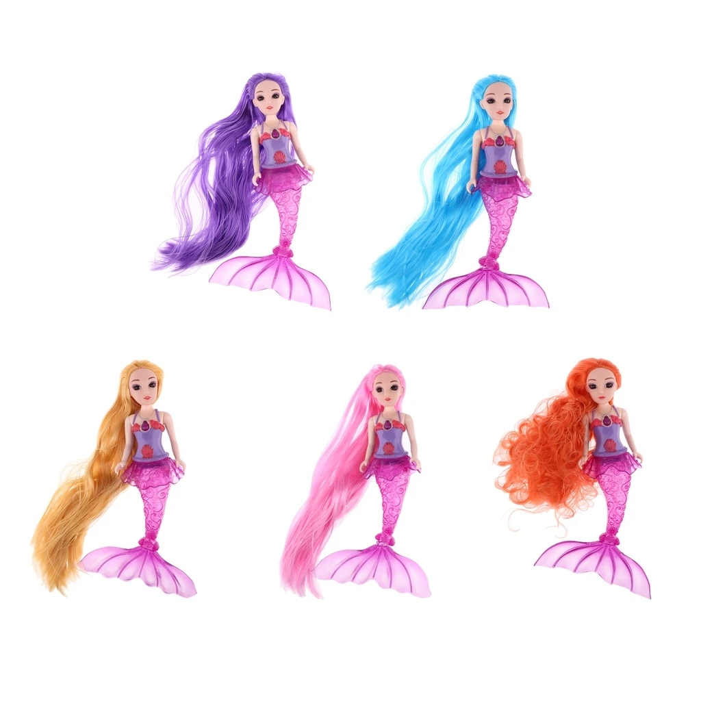 1/6 Mermaid Princess Doll with Lights and Sound Birthday Gift for Little Girls Cute Girl Battery Operated Dolls With Long Hair
1/6 Mermaid Princess Doll with Lights and Sound Birthday Gift for Little Girls Cute Girl Battery Operated Dolls With Long Hair