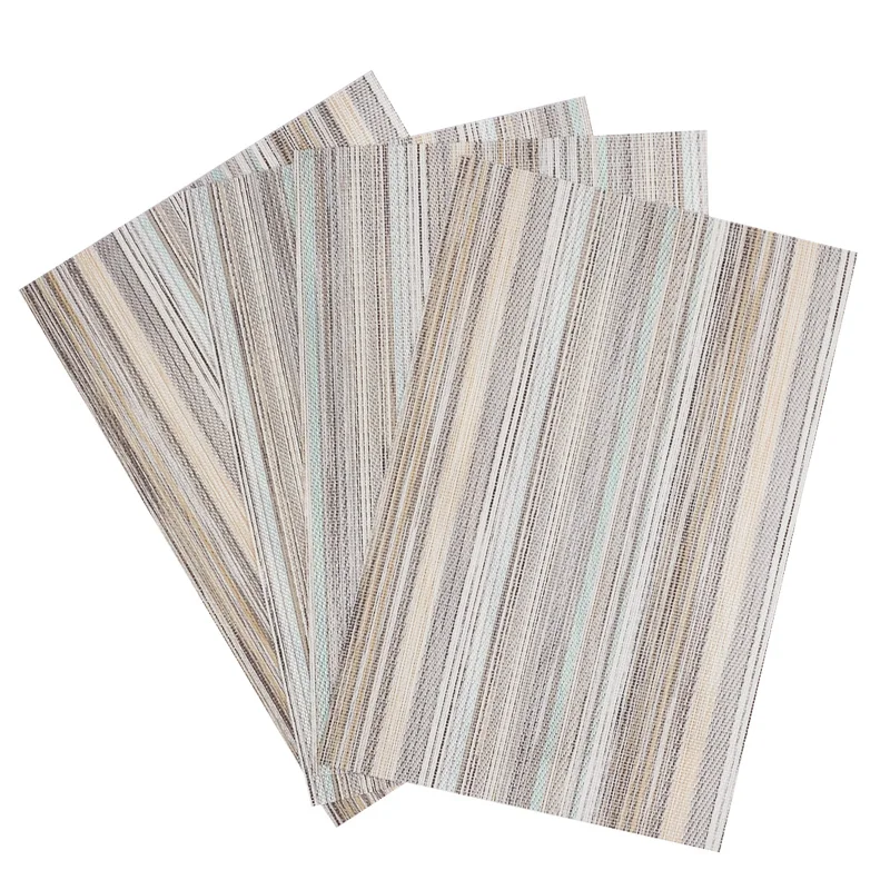 Set of 4 PVC Decorative Vinyl Placemats for Dining Table Runner Linens place mat in Kitchen Accessories Cup Wine mat coaster pad
Set of 4 PVC Decorative Vinyl Placemats for Dining Table Runner Linens place mat in Kitchen Accessories Cup Wine mat coaster pad