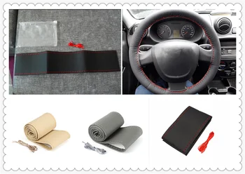 Universal car parts hand sewing steering wheel cover 36 38 40CM for Jeep Renegade Cherokee Wrangler Compass Patriot
Universal car parts hand sewing steering wheel cover 36 38 40CM for Jeep Renegade Cherokee Wrangler Compass Patriot