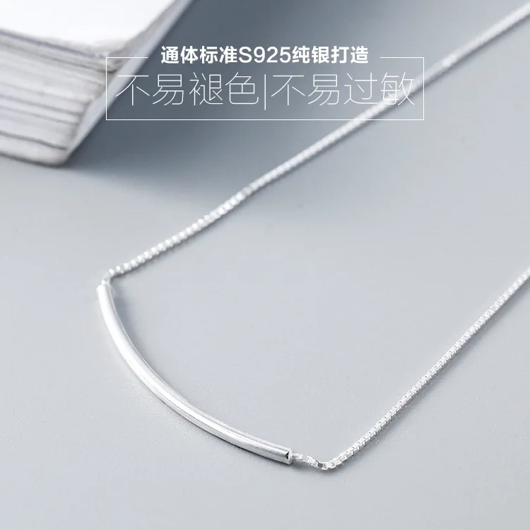 New Arrivals 925 Sterling Silver Line Necklaces Pendants for Women Wedding Jewelry
New Arrivals 925 Sterling Silver Line Necklaces Pendants for Women Wedding Jewelry