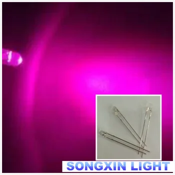 3mm Round Pink 500pcs Super Bright Light Bulb Led Light-emitting diode Lamp Wholesale
3mm Round Pink 500pcs Super Bright Light Bulb Led Light-emitting diode Lamp Wholesale