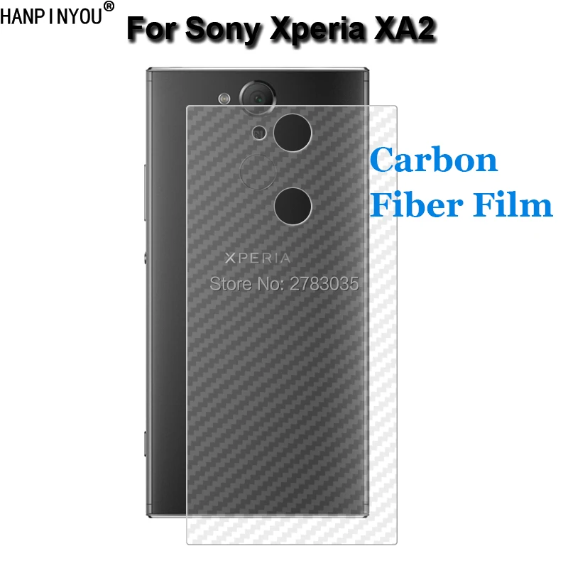 Для Sony Xperia XA2/Dual H3113 прочная 3D прозрачная защитная пленка для задней панели из