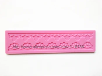 NEW! Free Shipping Fondant Cake Instant Lace Silicone Mold Sugar Paste Sugar Art Tools Cake Decoration LM-14
NEW! Free Shipping Fondant Cake Instant Lace Silicone Mold Sugar Paste Sugar Art Tools Cake Decoration LM-14