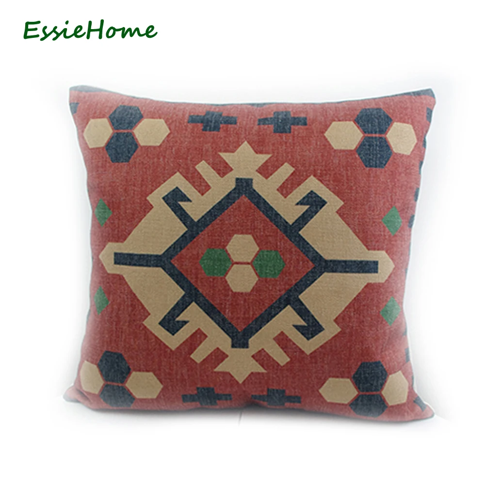 ESSIE HOME Digital Print Antique Orange Cotton Linen Kilim Diamond Pattern Pattern Modern Decor Pillow Case Cushion Cover Throw
ESSIE HOME Digital Print Antique Orange Cotton Linen Kilim Diamond Pattern Pattern Modern Decor Pillow Case Cushion Cover Throw