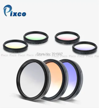 Pixco 58mm Graduated Gradual Color Lens Filter Camera Accessory for Canon Nikon Camera Lenses
Pixco 58mm Graduated Gradual Color Lens Filter Camera Accessory for Canon Nikon Camera Lenses