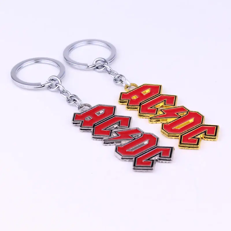 HEYu Classical POP Band Souvenirs Gifts ACDC Music Pendant Keychain Fashion Famous Rock Band Letter Zinc Alloy Key Ring Buckle
HEYu Classical POP Band Souvenirs Gifts ACDC Music Pendant Keychain Fashion Famous Rock Band Letter Zinc Alloy Key Ring Buckle
