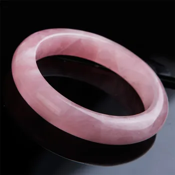 Natural Genuine Rose Pink Quartz Crystal Gems Stone Fashion Woman Bangle Bracelet Inner Diameter 58mm
Natural Genuine Rose Pink Quartz Crystal Gems Stone Fashion Woman Bangle Bracelet Inner Diameter 58mm