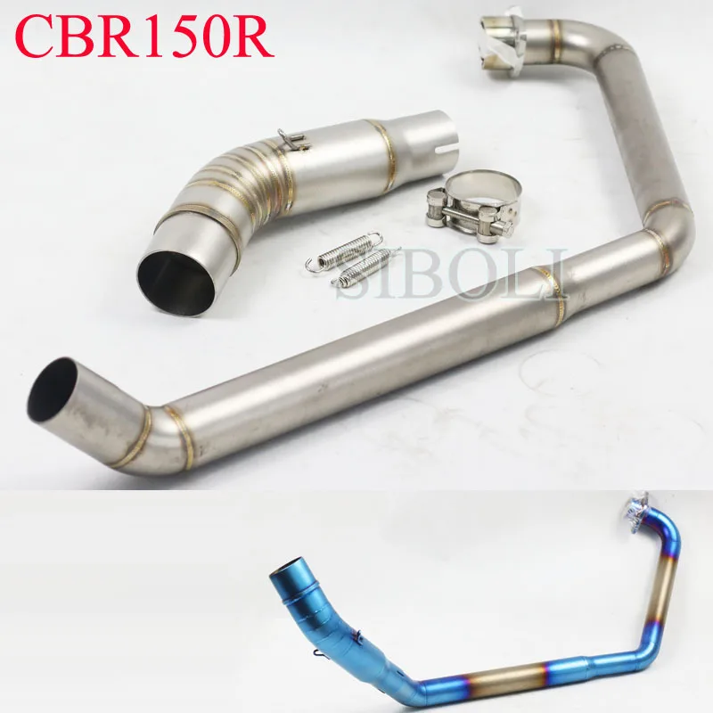 CBR150R Motorcycle Exhaust Slip On Link Pipe Modified Header Tube Without Exhaust Muffler For Honda CBR150R
CBR150R Motorcycle Exhaust Slip On Link Pipe Modified Header Tube Without Exhaust Muffler For Honda CBR150R