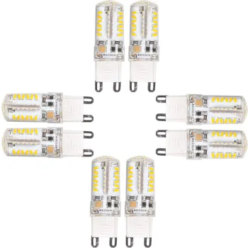 8 Pack Sale G9 led Spotlight AC220V LED Corn light G9 6W LED Bulb lamp Light 58 LEDs SMD3014 bulb Super bright
8 Pack Sale G9 led Spotlight AC220V LED Corn light G9 6W LED Bulb lamp Light 58 LEDs SMD3014 bulb Super bright